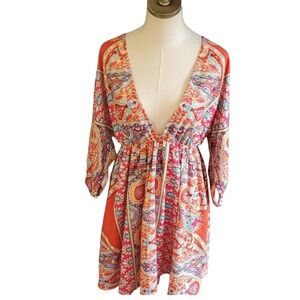 Beautiful colorful dress size L